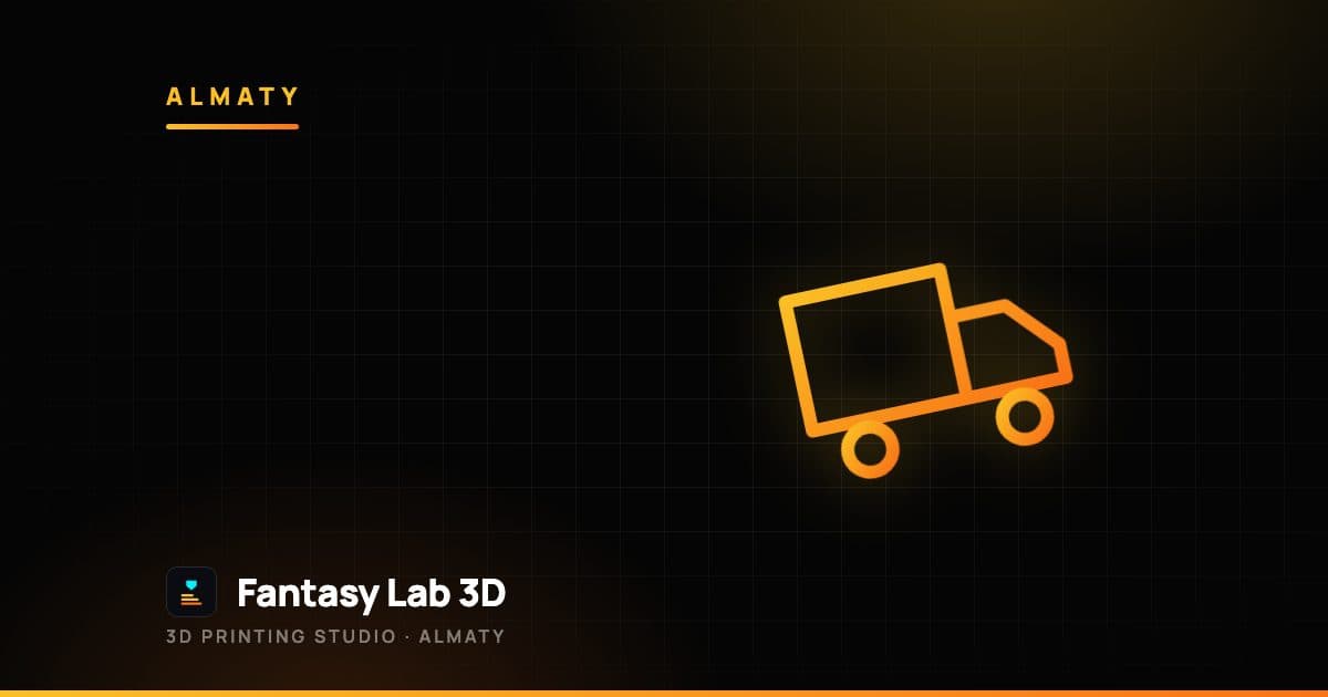 3D Printing Across Kazakhstan: Delivery to Astana, Shymkent, Karaganda and Beyond