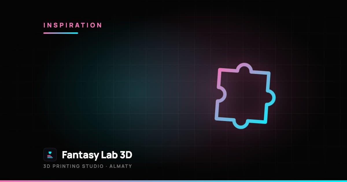 3D Printed Mechanical Puzzles and Fidget Toys